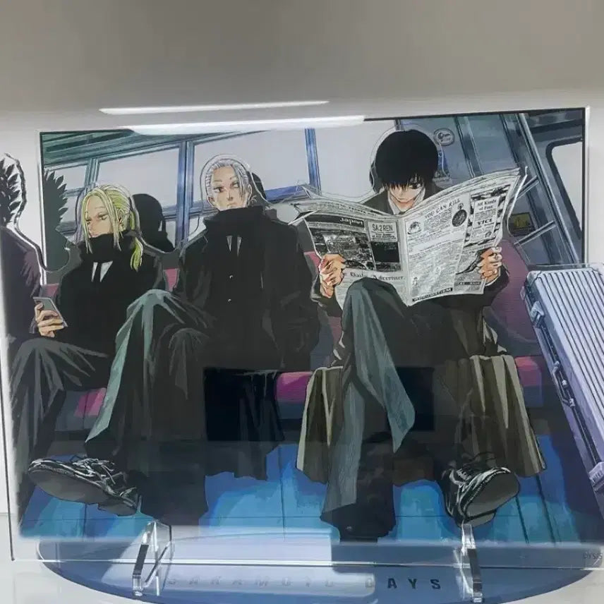 [BUNJANG] Sakamoto Days Limited Edition Scene Acrylic Stand Nagumo Shishiba / 사카모토 데이즈 수주 한정 기가 장면아크릴 나구모 시시바