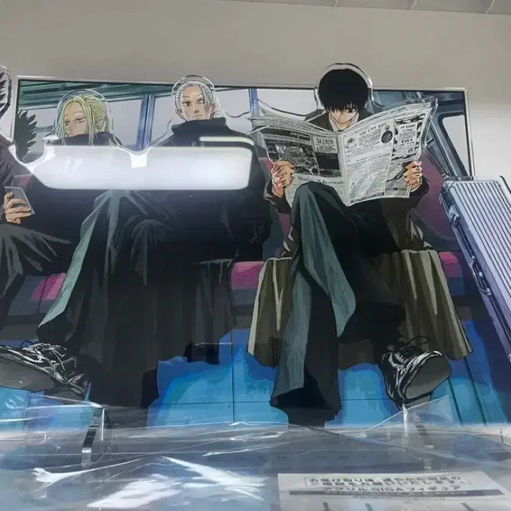 [BUNJANG] Sakamoto Days Limited Edition Scene Acrylic Stand Nagumo Shishiba / 사카모토 데이즈 수주 한정 기가 장면아크릴 나구모 시시바