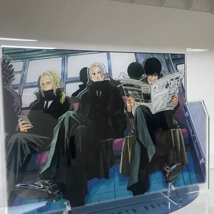 [BUNJANG] Sakamoto Days Limited Edition Scene Acrylic Stand Nagumo Shishiba / 사카모토 데이즈 수주 한정 기가 장면아크릴 나구모 시시바