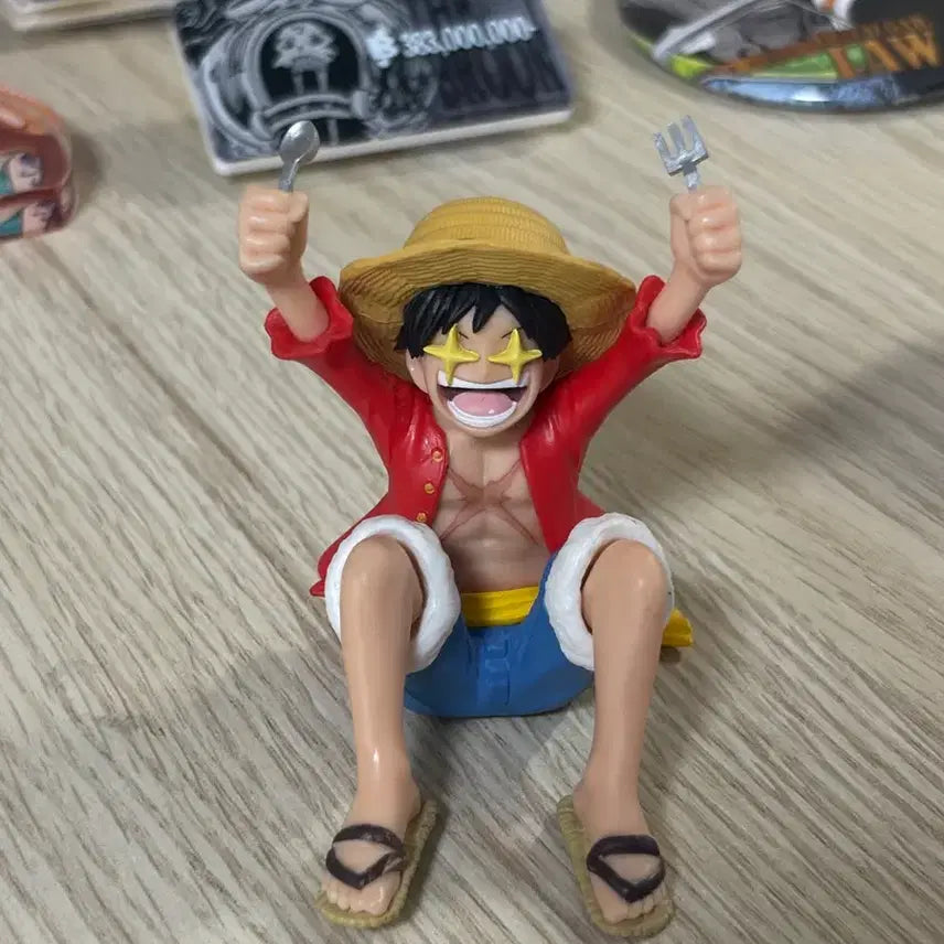 [BUNJANG] One Piece Luffy "When Will It Arrive?" Gacha Figure / 원피스 언제오려나 가챠 루피