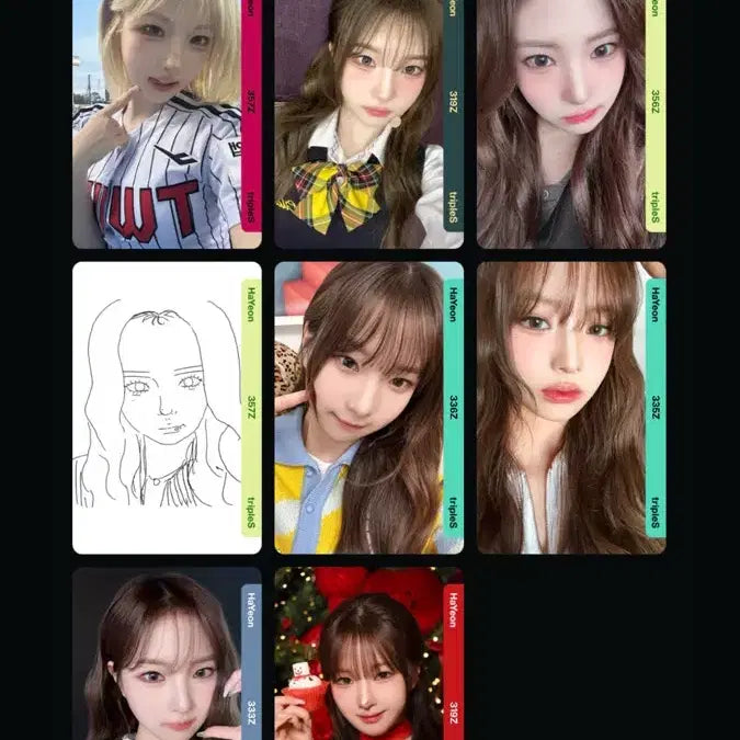 [BUNJANG] TripleS Hayeon Bundle Set Object / 트리플에스 하연 오브젝트 일괄