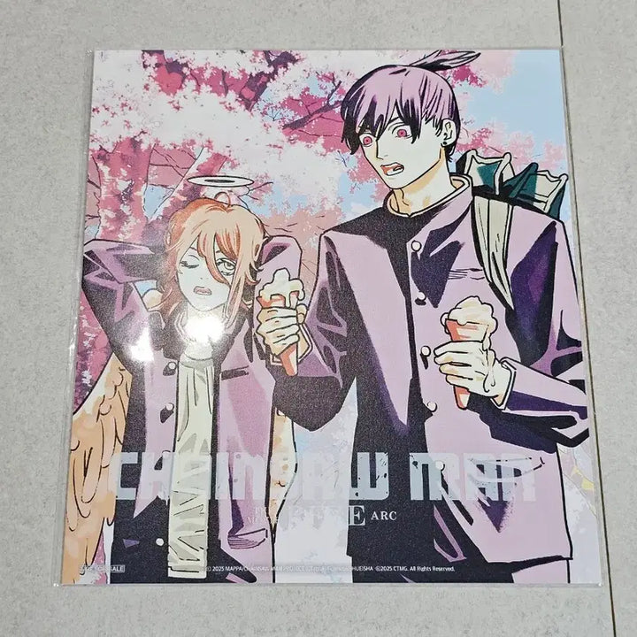 [BUNJANG] Chainsaw Man Akihy Art Illustration 9th Week Special Event Limited Edition / [미개봉] 체인소맨 레제 9주차 특전 천사 아키 일러스트