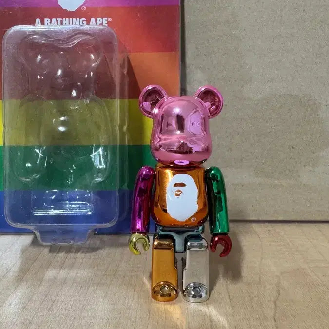 [BUNJANG] Bape Multicolor Be@rbrick / 베어브릭 베이프 멀티컬러