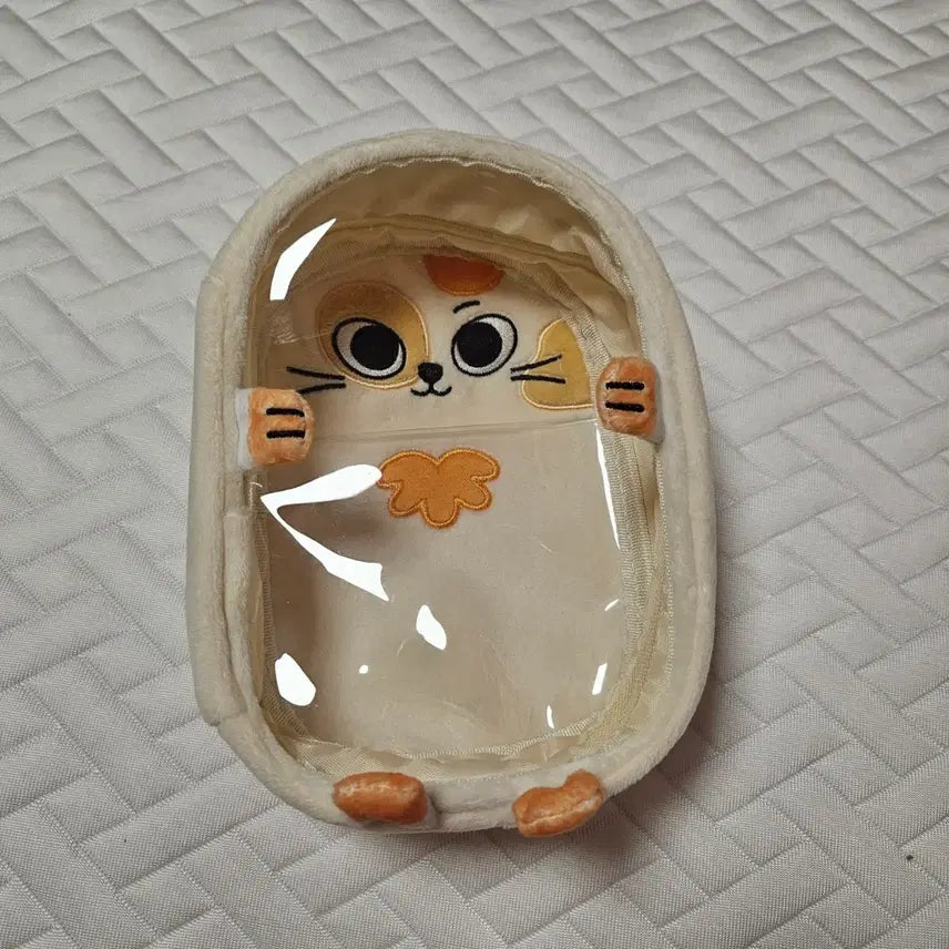 [BUNJANG] Pneukdo Catppy Pouch Seongho / 쁘넥도 캣삐 파우치 성호