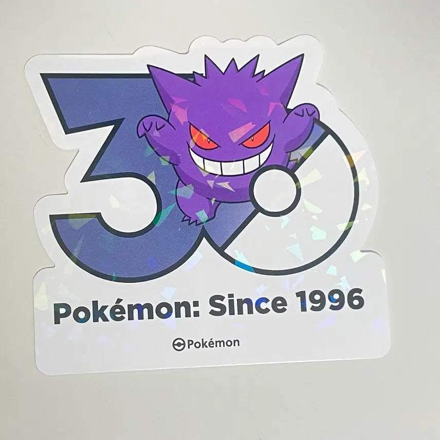 [BUNJANG] Pokemon 30th Anniversary Sticker Phantom / 포켓몬 30주년 스티커 팬텀 팝니다