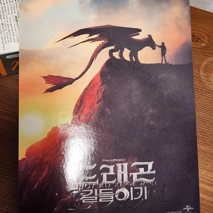 [BUNJANG] How to Train Your Dragon Foil Mini Poster / 드래곤 길들이기 포일 미니포스터