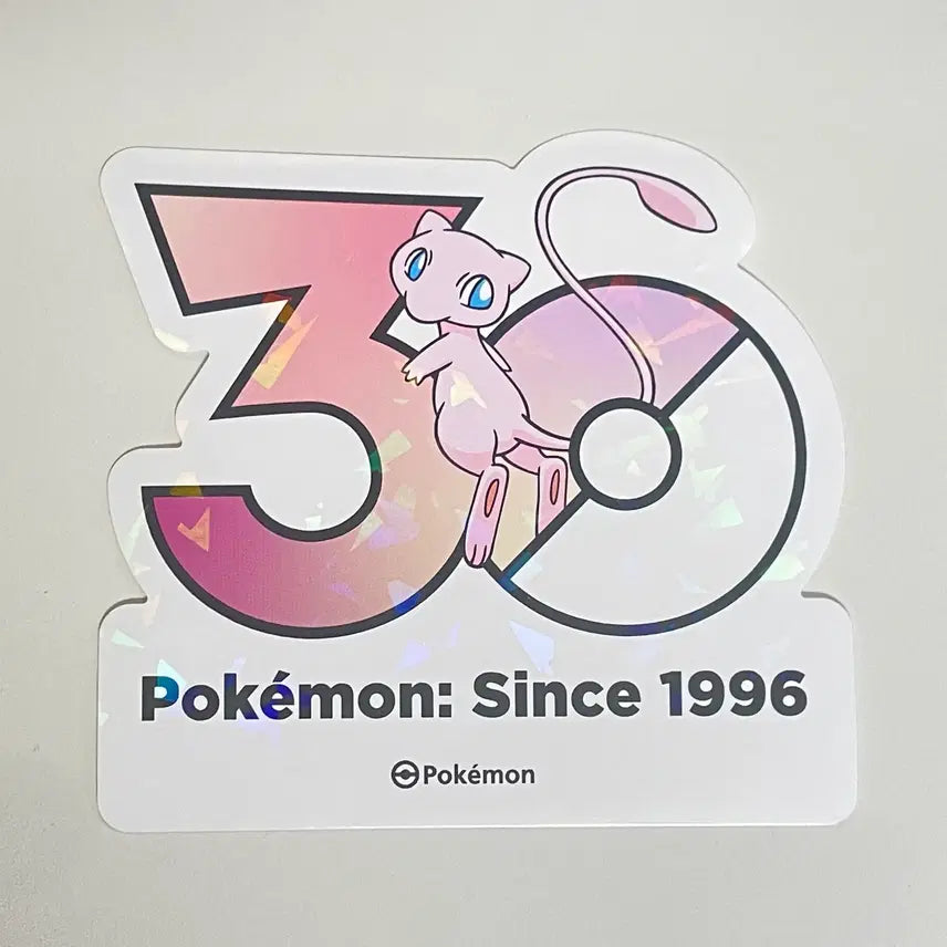 [BUNJANG] Pokemon 30th Anniversary Sticker / 포켓몬 30주년 스티커 팝니다