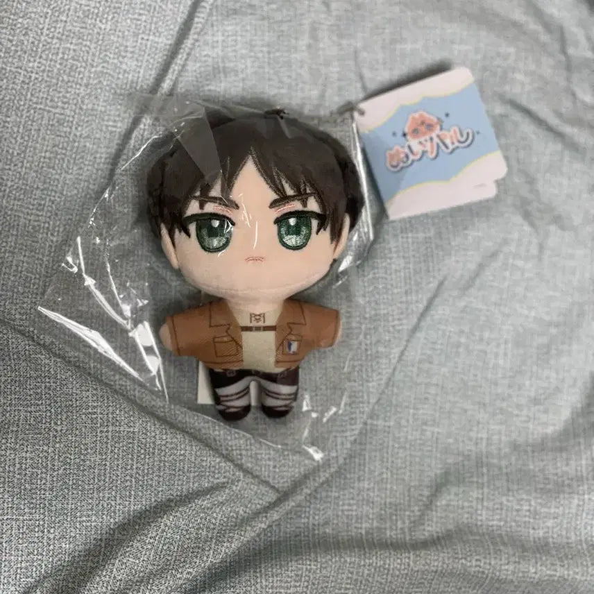 [BUNJANG] Attack on Titan Eren Nui Plush Keychain / 진격의거인 누이파루 누이펄 에렌 누이 인형 키링