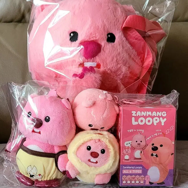 [BUNJANG] Zanmang Loopy Doll Set / 잔망루피 인형 세트 모음(새상품)
