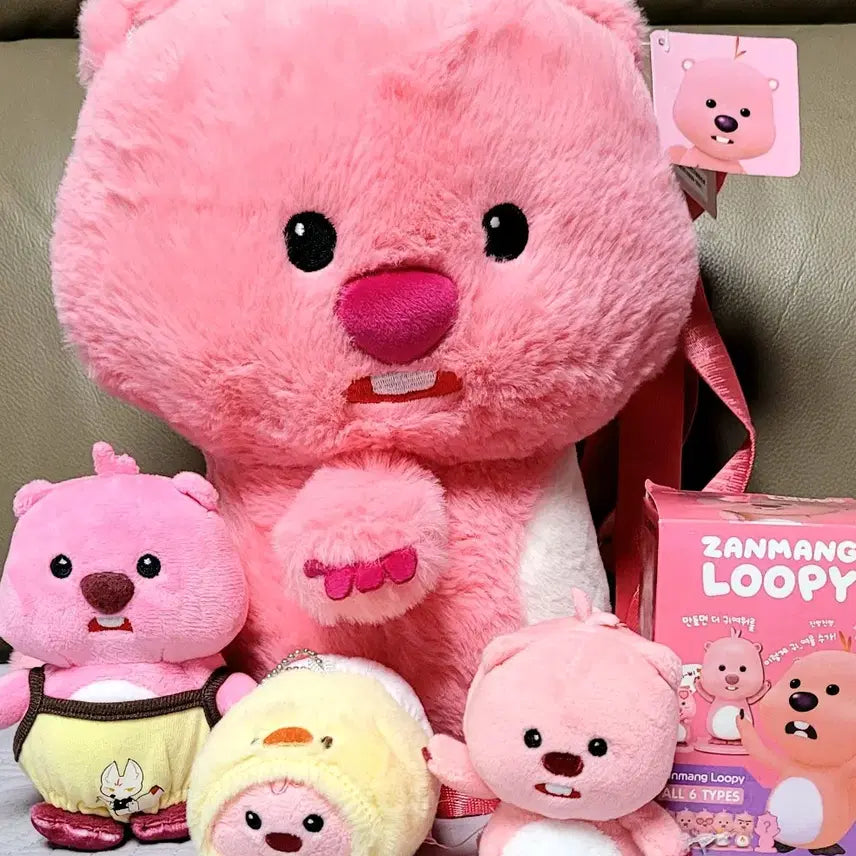 [BUNJANG] Zanmang Loopy Doll Set / 잔망루피 인형 세트 모음(새상품)