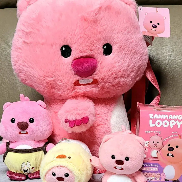 [BUNJANG] Zanmang Loopy Doll Set / 잔망루피 인형 세트 모음(새상품)