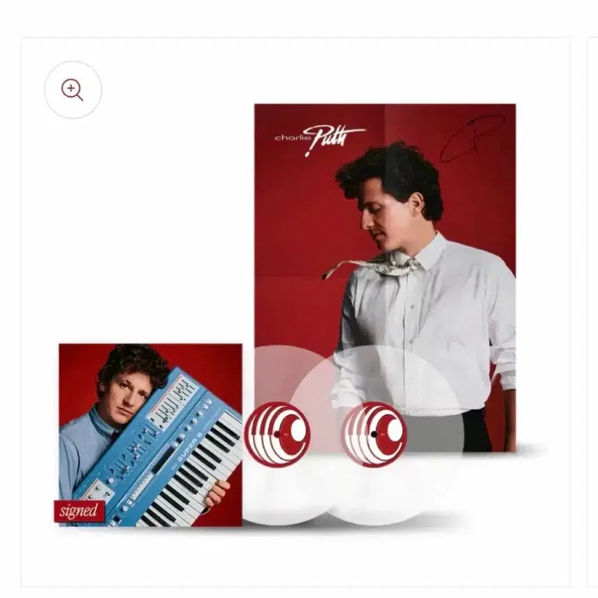 [BUNJANG] Charlie Puth Signed Blue Note Live Limited Edition LP / 찰리푸스 친필싸인 lp (블루노트 라이브 한정판)