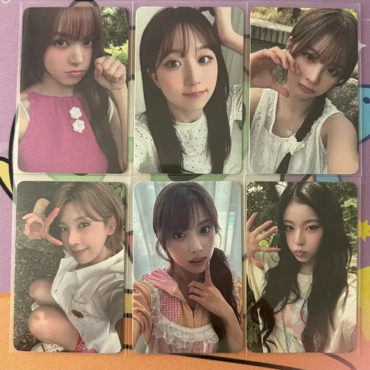 [BUNJANG] NMIXX Group Photocard Set (6 Sets) / 엔믹스 단체포카 판매합니다 (6세트로)