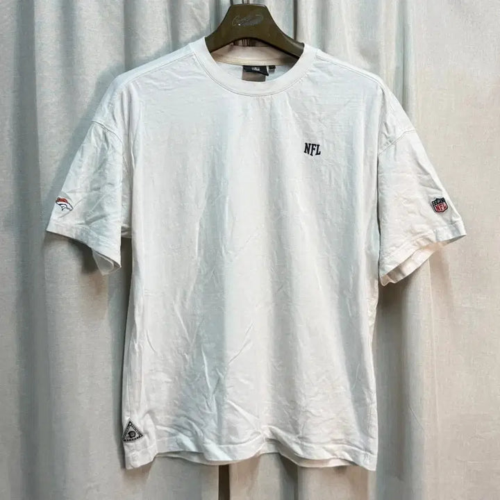 [BUNJANG] NFL Denver Broncos Loose Fit Back Print Short Sleeve T-Shirt / NFL 덴버 브론코스 루즈핏 백프린팅 반팔 티셔츠