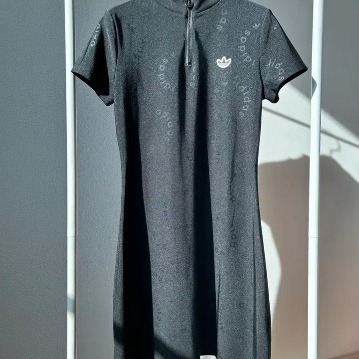 [BUNJANG] Adidas Originals S-Line Jersey Dress Black / 아디다스 오리지널 S라인 저지 원피스 블랙 44-55반