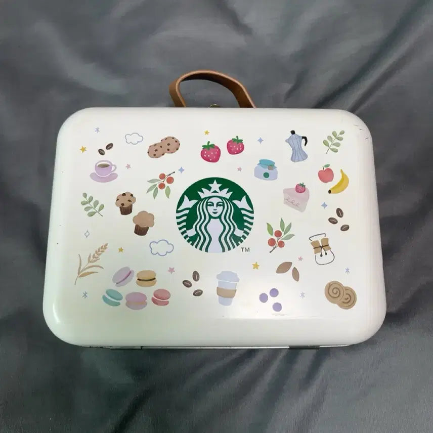 [BUNJANG] Starbucks Everland Collaboration Limited Edition Tin Case Mini Bag / 스타벅스 에버랜드 콜라보 한정판 틴케이스 미니가방