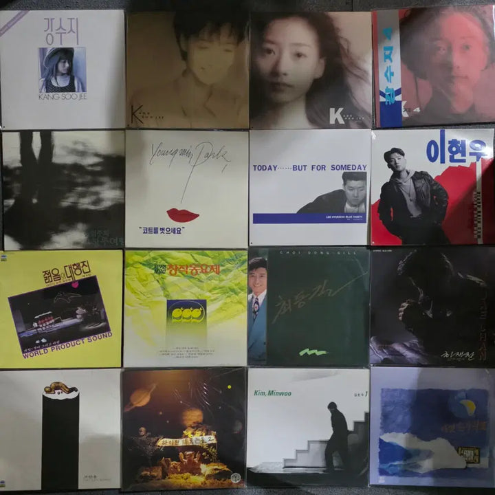 [BUNJANG] Korean Music LP Record Collection (1980s-1990s) / &