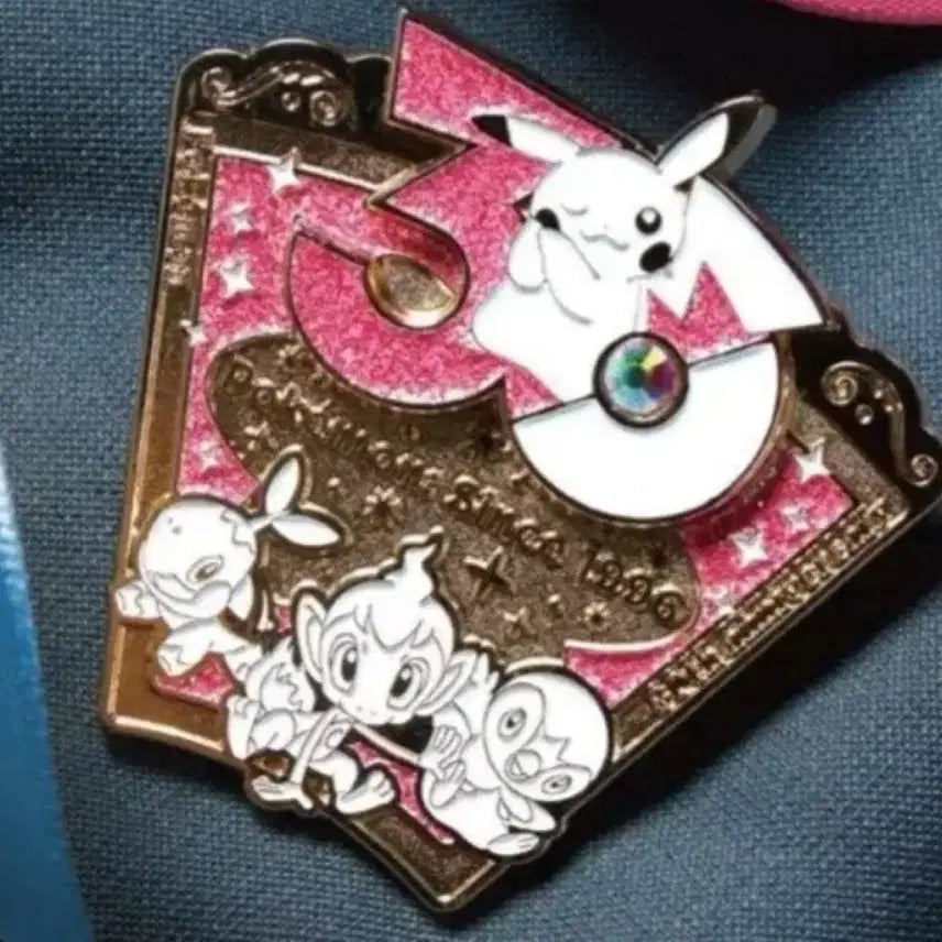 [BUNJANG] Pokemon 30th Anniversary Badge / 포켓몬 30주년 뱃지 6월