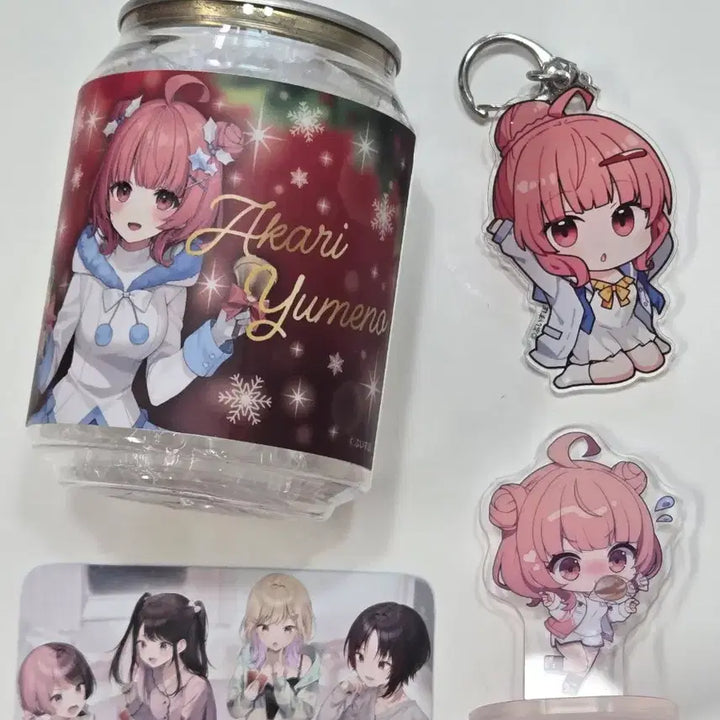 [BUNJANG] VSPO! Yumenokari Akari Acrylic Ring Set (4 Types) / vspo 아카링 유메노아카리 (브이스포 브이스포아카 브이스포굿즈