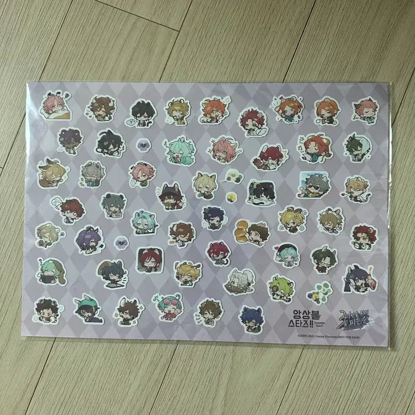 [BUNJANG] Ensemble Stars 3rd Anniversary Group Sticker / 앙상블스타즈 앙스타 3주년 단체 스티커