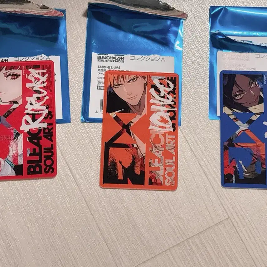 [BUNJANG] Bleach Acrylic Card &amp; Shikishi Set / 블리치 LAM 요루이치 리루카 이치고 아크릴카드 / 색지 교환양도