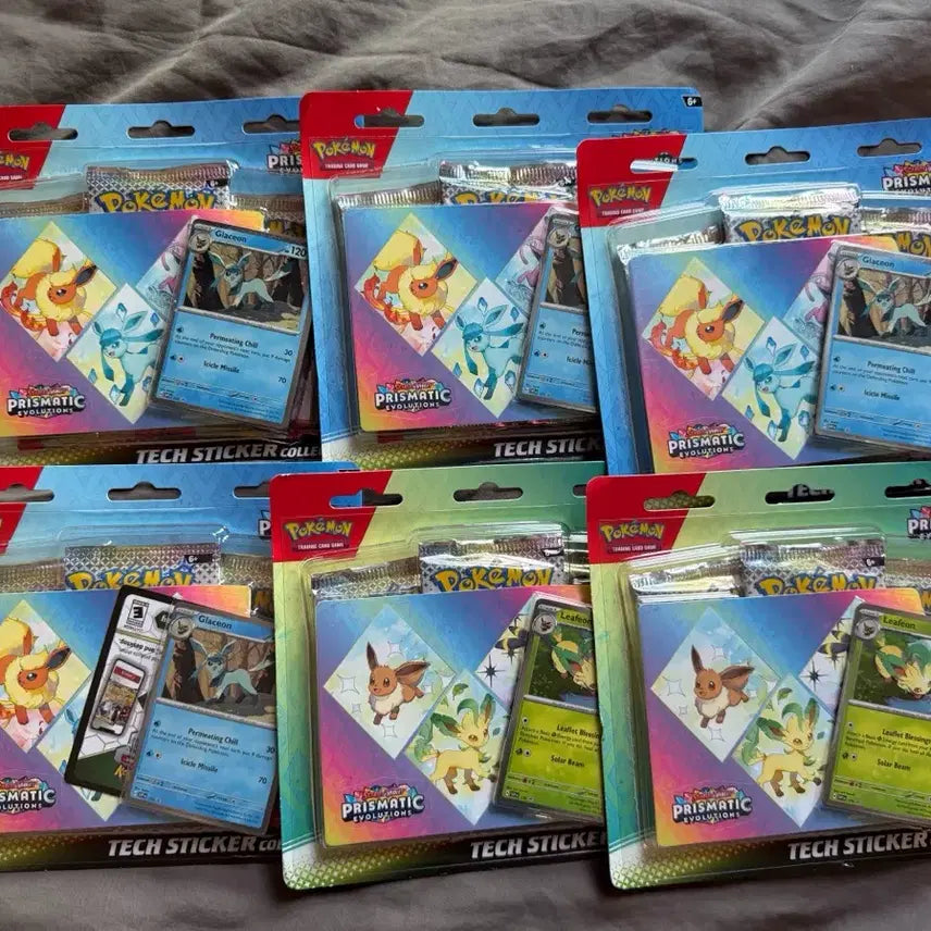 [BUNJANG] North American Pokemon Card Prismatic Evolution Sticker Collection / 북미 포켓몬카드 prismatic evolution 스티커컬렉션