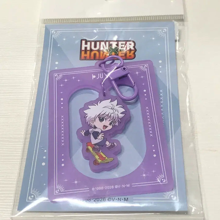[BUNJANG] Hunter x Hunter Killua Acrylic Keychain / 헌터헌터 키르아 아크릴 키홀더 소품키홀더