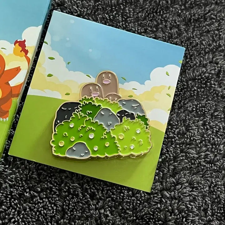 [BUNJANG] Isaac Toast Daktrio Pin Badge Metal Badge / 새상품) 이삭토스트 닥트리오 핀뱃지 랜덤 메탈 뱃지
