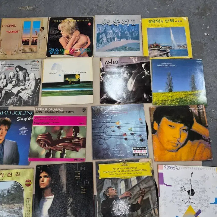 [BUNJANG] 97x Vinyl Record Collection / LP판 모음 97장입니다