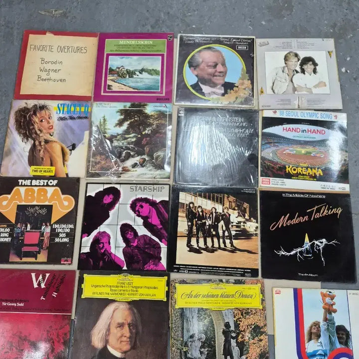 [BUNJANG] 97x Vinyl Record Collection / LP판 모음 97장입니다