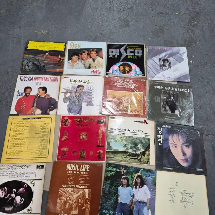 [BUNJANG] 97x Vinyl Record Collection / LP판 모음 97장입니다