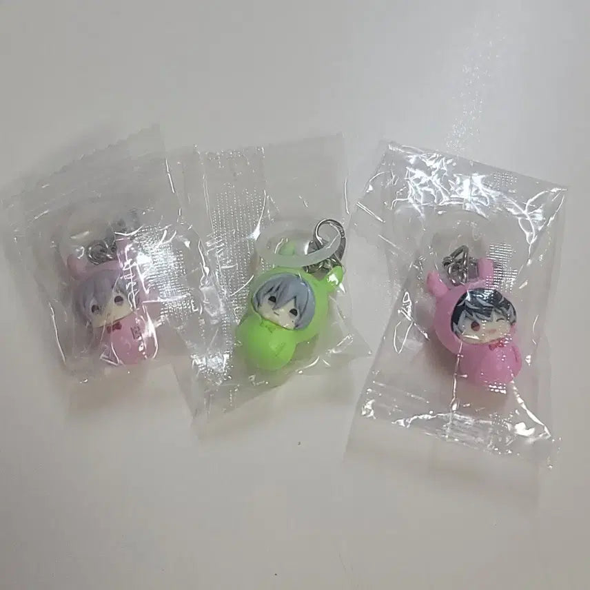 [BUNJANG] IDOLiSH7 Rabbit Medallion Yuki, Momo, Kujo Ten Bundle Set / [판매] 아이나나 토끼 메지루시 유키 모모 쿠죠 텐 일괄