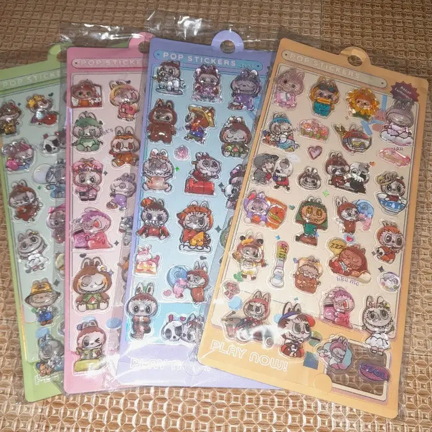 [BUNJANG] LABOOBOU Bongbong Sticker Bundle Set / 라부부 봉봉스티커