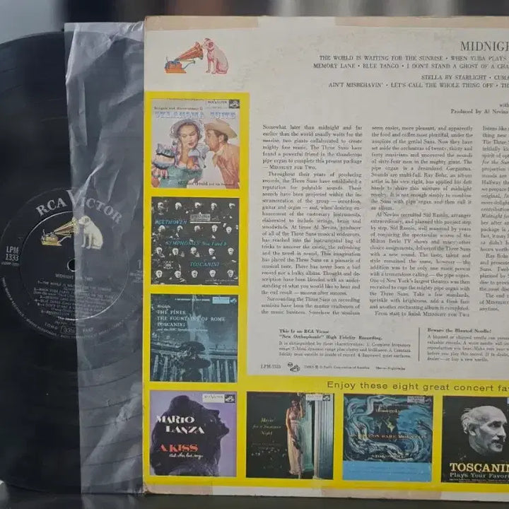 [BUNJANG] The Three Suns Midnight For Two Original Mono LP (1957) / The Three Suns_Midnight For Two_재즈 LP US