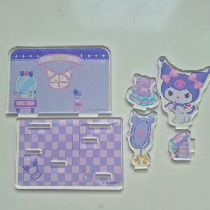 [BUNJANG] Sanrio Kuromi Acrylic Stand / 산리오 쿠로미 아크릴 스탠드