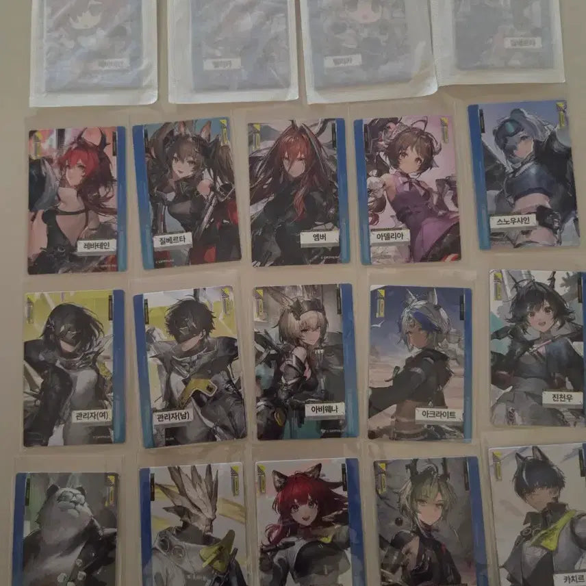 [BUNJANG] Endfield 19 Types Bundle Set Photocard / 엔드필드 포토카드 19종 일괄 판매