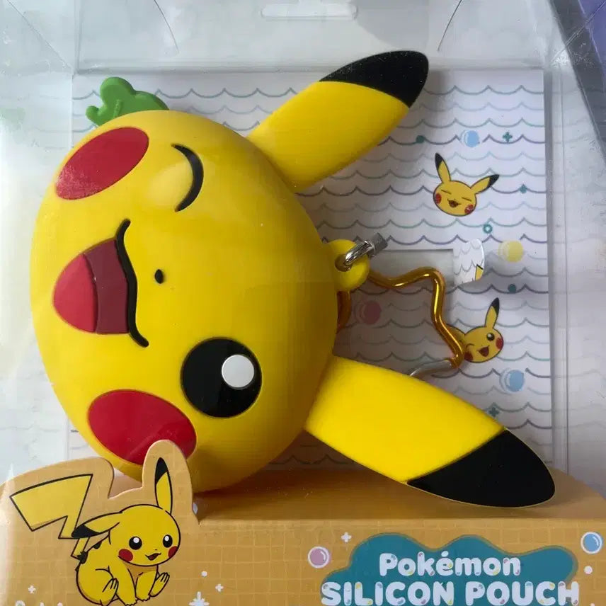 [BUNJANG] Pikachu Silicone Pouch / 피카츄 실리콘 파우치