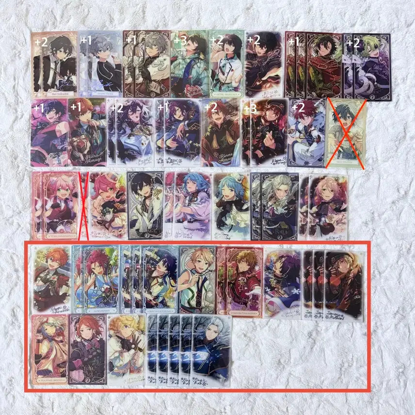 [BUNJANG] Ensemble Stars! Photocard Clear Card Set / 앙스타 포토카드 클리어카드 레이 린네 리츠 히요리 마요이 이즈미 쥰 토리