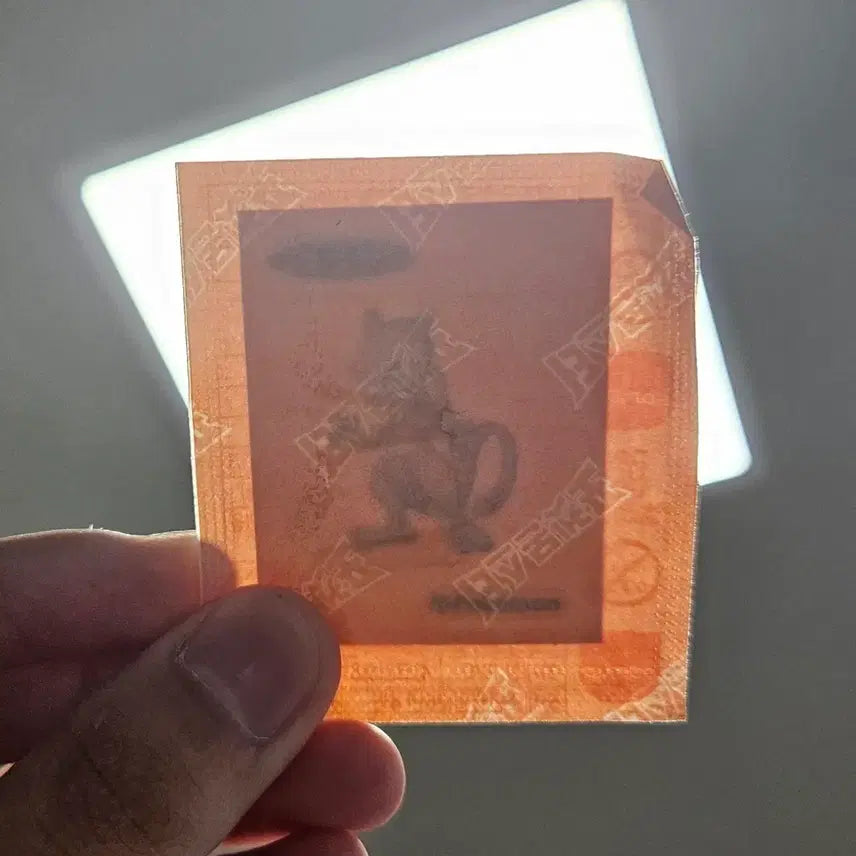 [BUNJANG] 30th Anniversary Mewtwo Sticker (Sealed) / 30주년 뮤츠 띠부씰 미개봉 팝니다.
