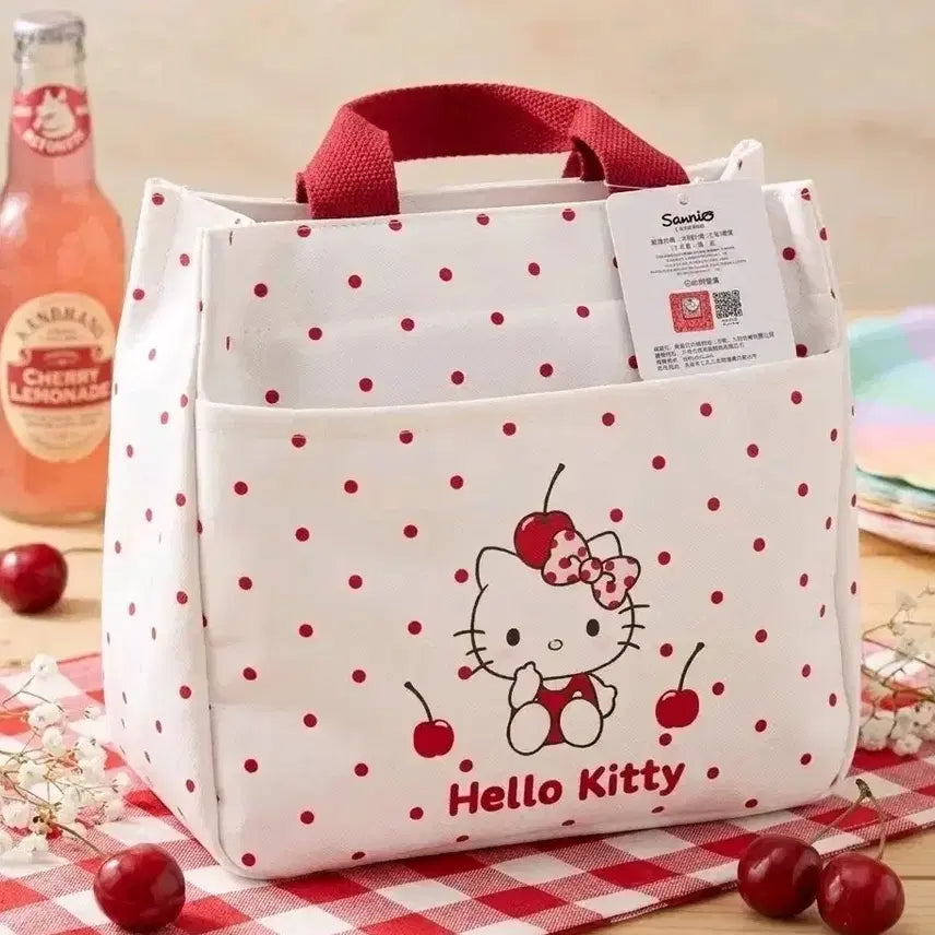 [BUNJANG] Hello Kitty Insulated Tote Bag / 헬로키티 보냉백 토드백 보조가방 새상품