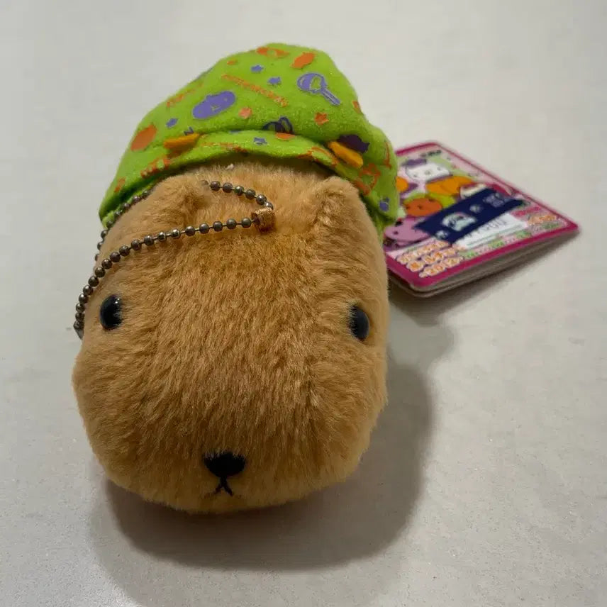 [BUNJANG] Vintage Capybara Keyring Plush / 카피바라 키링 인형 중고 고전