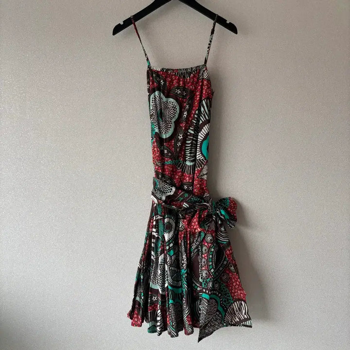 [BUNJANG] Moschino Jeans Spaghetti Strap Dress US 6 / [정품] Moschino Jeans 모스키노 진스 끈나시 원피스 us6