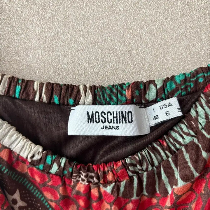 [BUNJANG] Moschino Jeans Spaghetti Strap Dress US 6 / [정품] Moschino Jeans 모스키노 진스 끈나시 원피스 us6