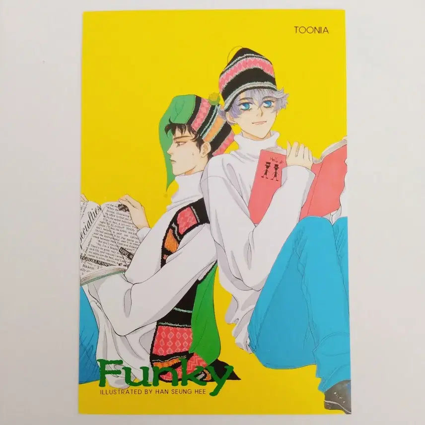 [BUNJANG] Han Seung-hee Funky Comic Postcards Set / 한승희 펑키 만화 엽서 / 고전 문구 순정만화 빈티지 일러스트 만화책