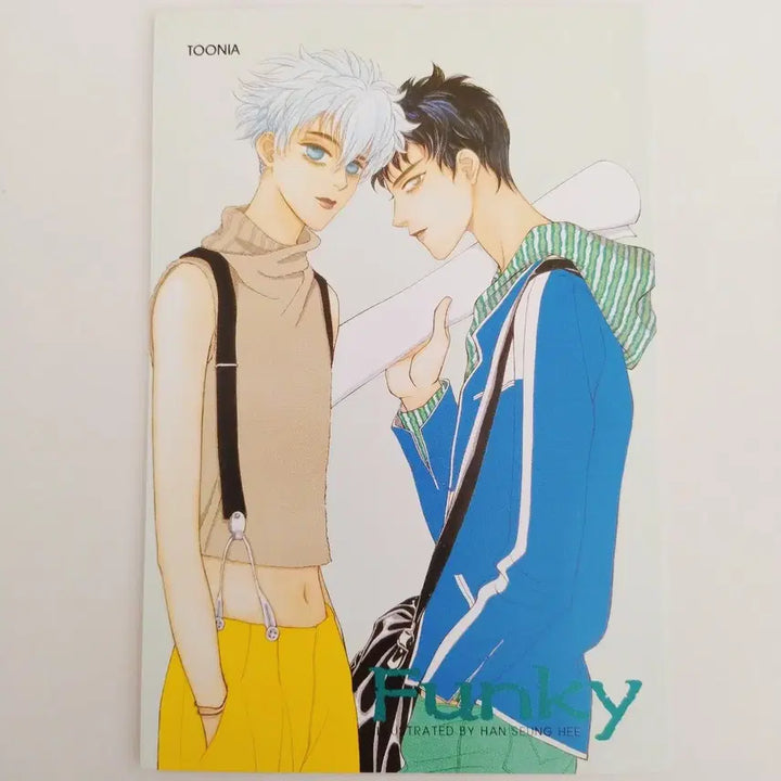 [BUNJANG] Han Seung-hee Funky Comic Postcards Set / 한승희 펑키 만화 엽서 / 고전 문구 순정만화 빈티지 일러스트 만화책