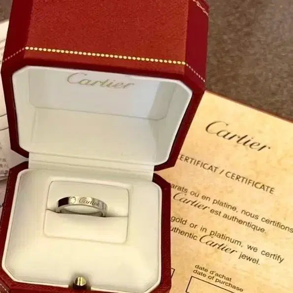 [BUNJANG] Cartier Diamond Ring with Certificate / 까르띠에 반지 인증서 포함