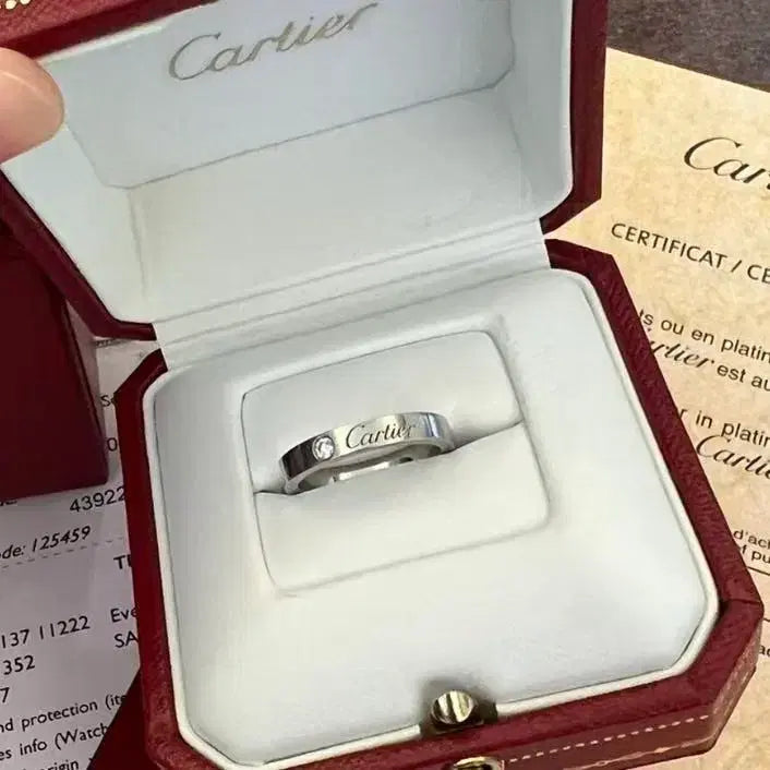 [BUNJANG] Cartier Diamond Ring with Certificate / 까르띠에 반지 인증서 포함
