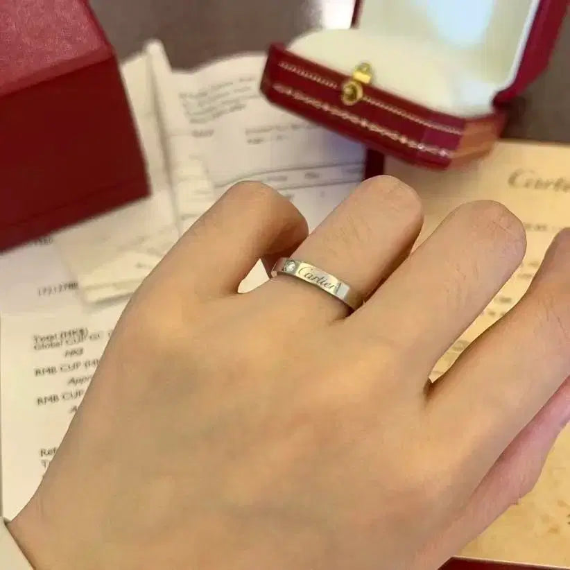 [BUNJANG] Cartier Diamond Ring with Certificate / 까르띠에 반지 인증서 포함