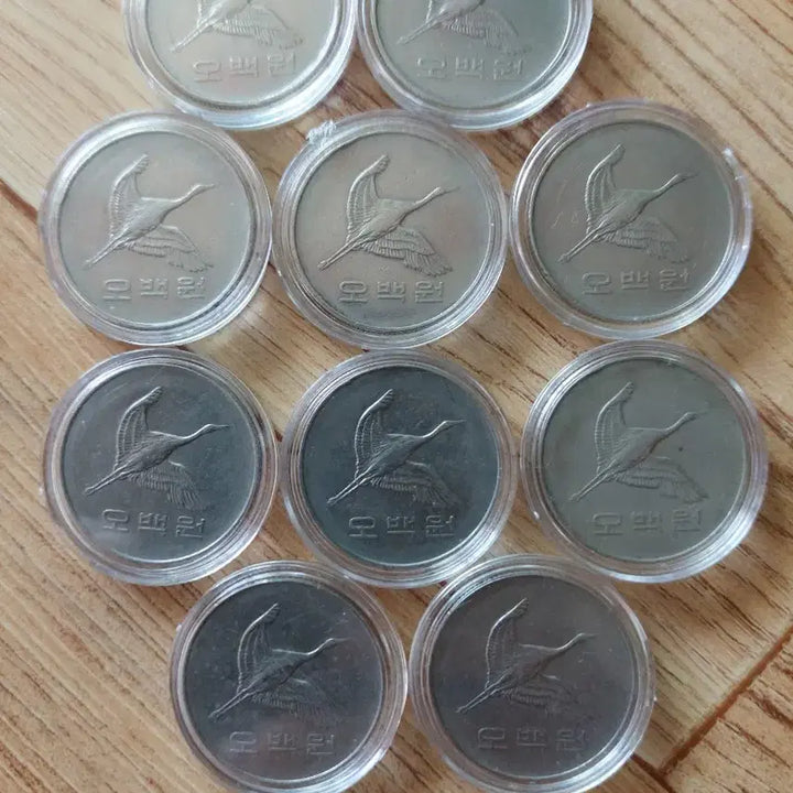 [BUNJANG] 1993 500 Won Coin (10 pcs) / 1993년 500원 동전 14개