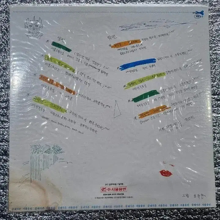 [BUNJANG] IU Our Content House 4th Album LP (Sealed) / 미개봉 우리노래전시회 4집 LP
